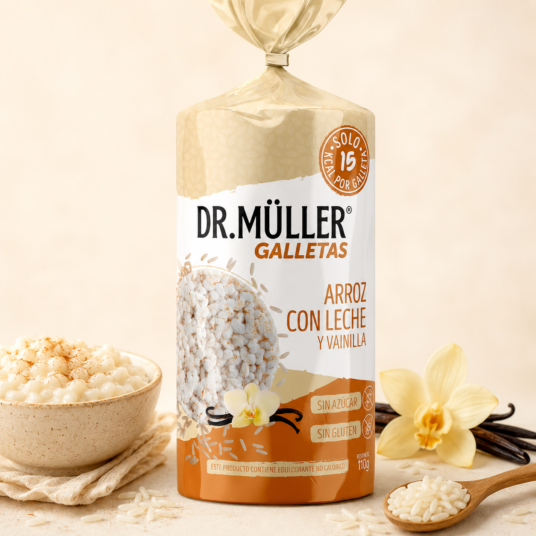 DR.MULLER GALLETAS ARROZ CON LECHE Y VAINILLA X20
