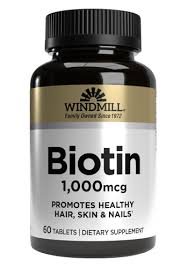 Biotin 1000 Mcg WINDMILL 60cap