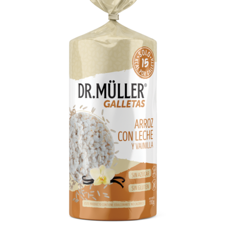 DR.MULLER GALLETAS ARROZ CON LECHE Y VAINILLA X20