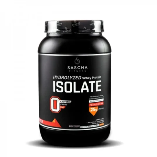 SASCHA WHEY ISOLATE 2.17 LBS Peanut Butter