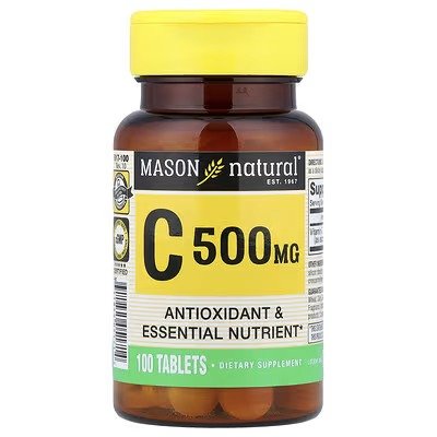VITAMINA C TABLx500MGx100