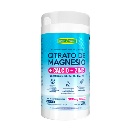 CITRATO DE MAGNESIOCALCIOZINC POLVO 250GR