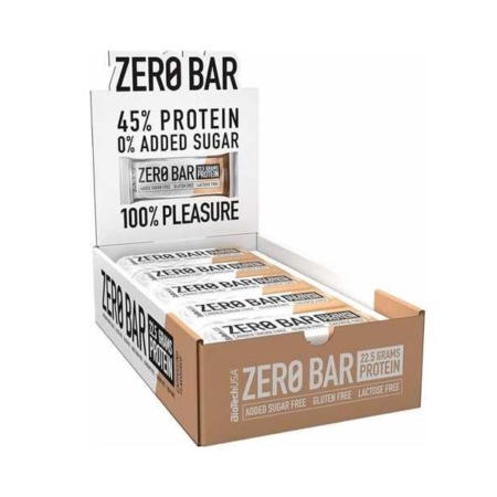 ZERO BAR 50G CHOCOLATE CHIP COOKIES BIOTECH