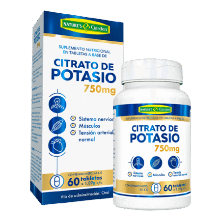 CITRATO DE POTASIO TABLx750MGx60