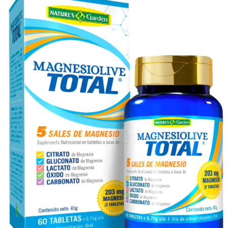 MAGNESIOLIVE TOTAL x60 TABLETAS