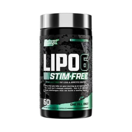 LIPO 6 BLACK STIM FREE UC 60 Cápsulas