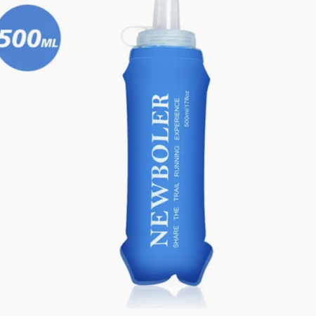 Botella Soft Flask Fit 500 ml reutilizable y flexible para running