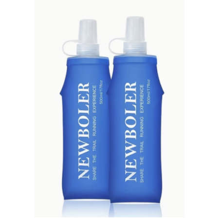 Botella Soft Flask Fit 500 ml reutilizable y flexible para running